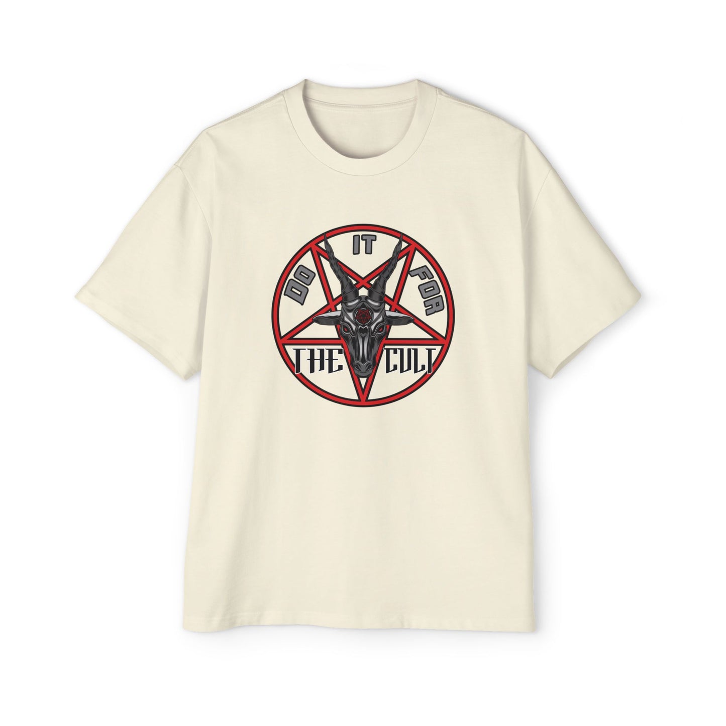 Men's Oversized Graphic Tee - Do It for the Cult