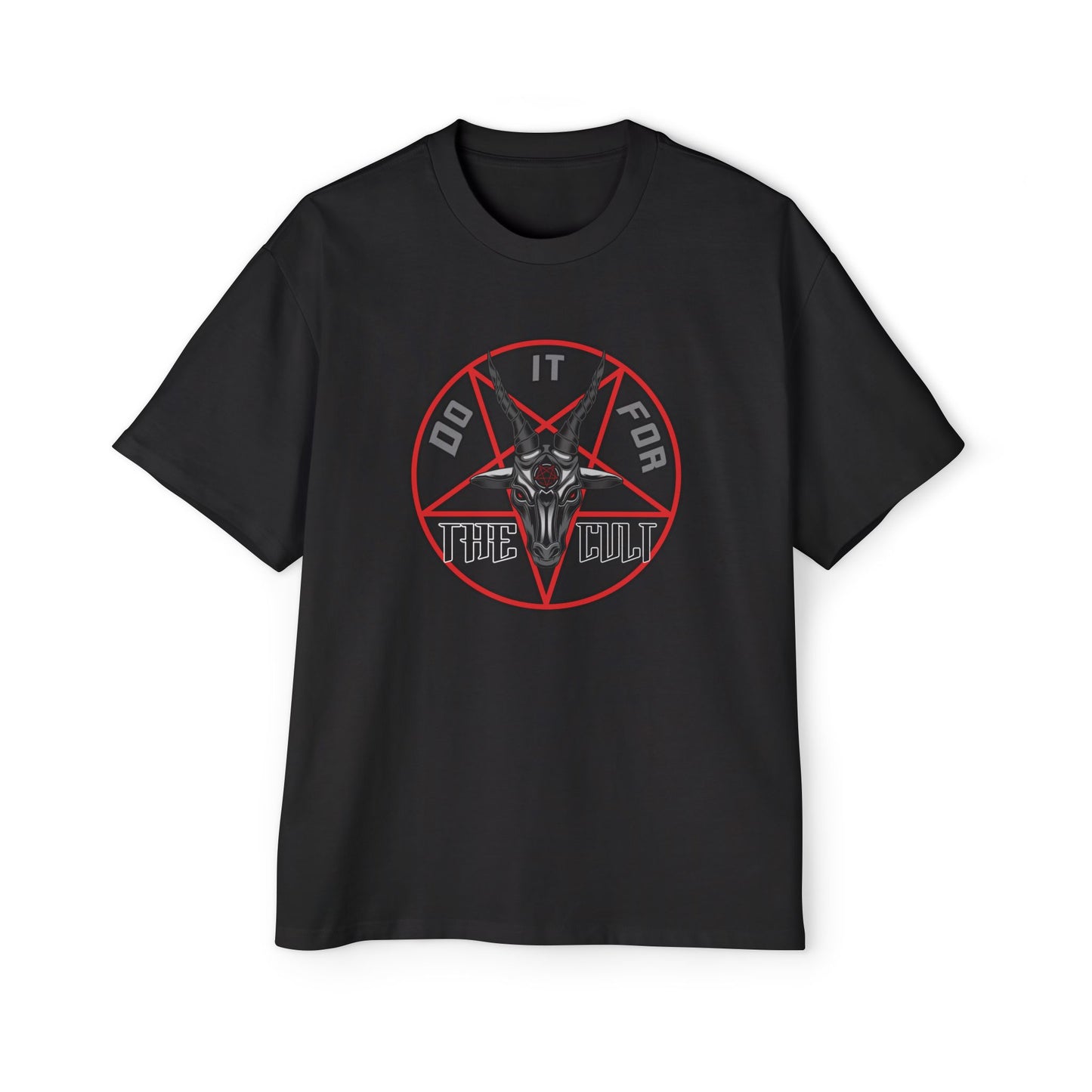 Men's Oversized Graphic Tee - Do It for the Cult