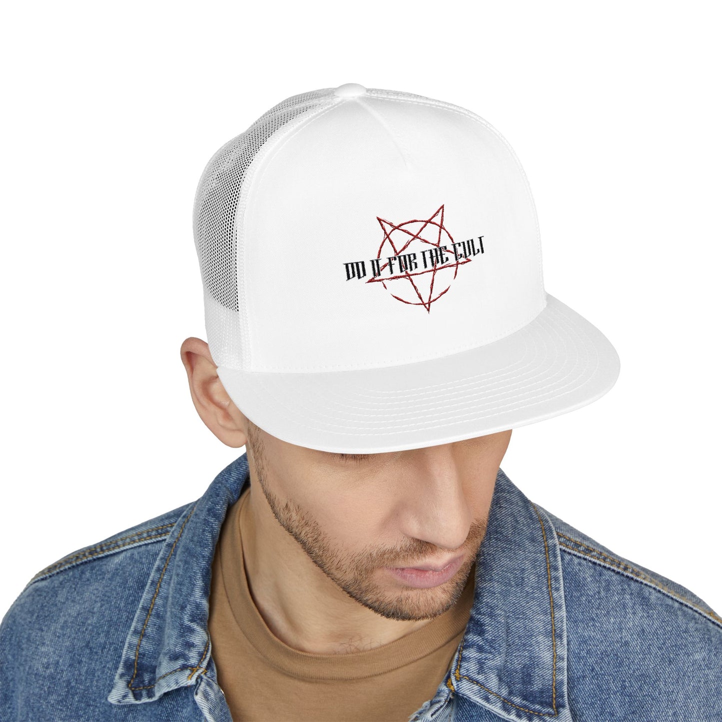 Trucker Cap with Embroidery