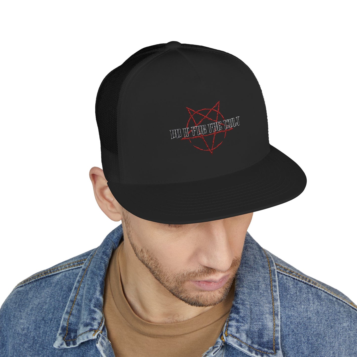 Trucker Cap with Embroidery